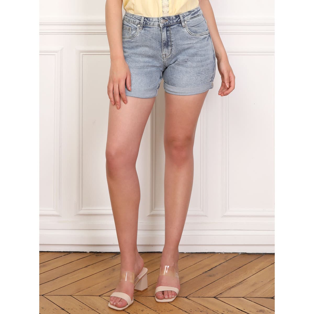 Women's Shorts La Modeuse Blue