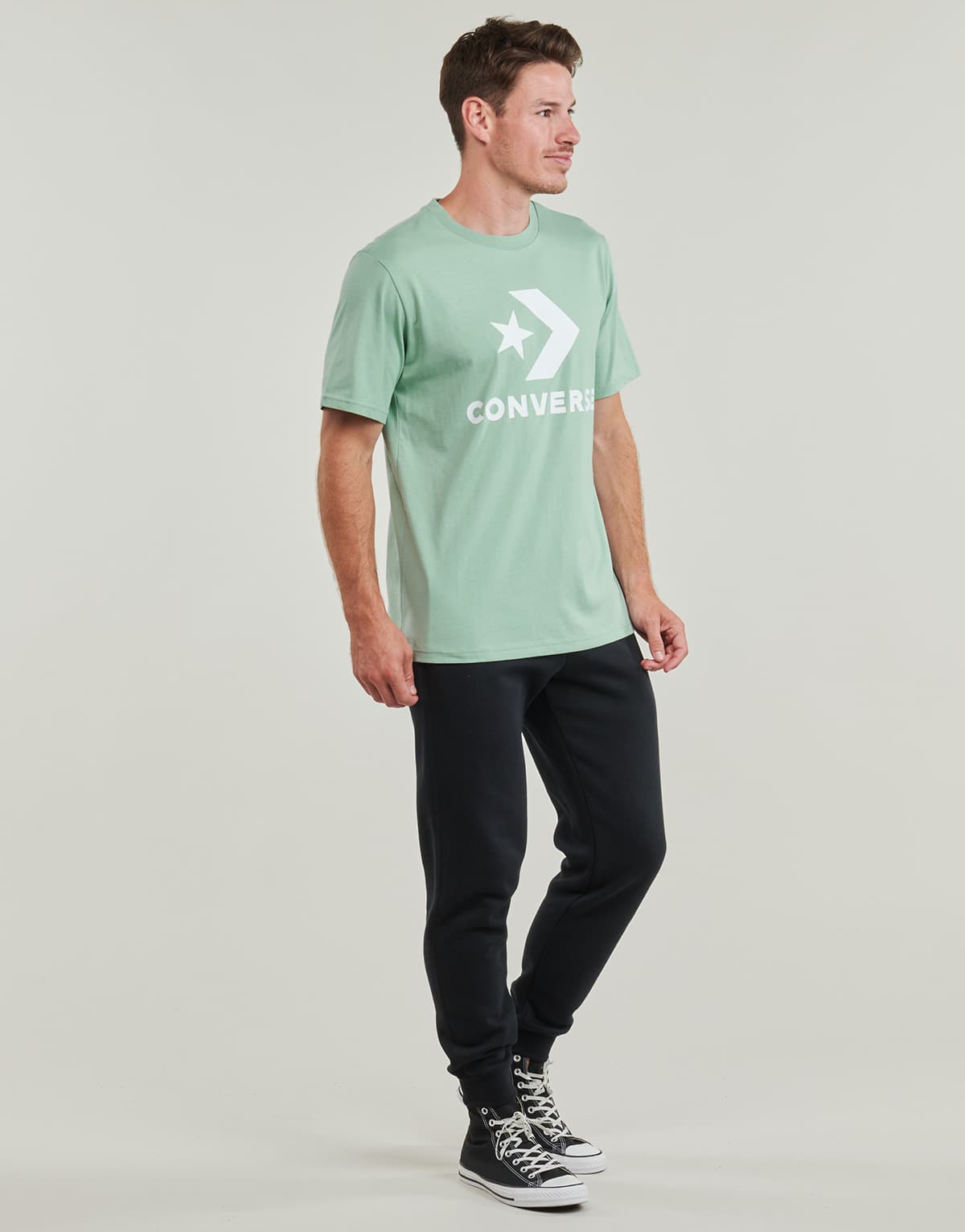 Men's T-Shirts Converse Green