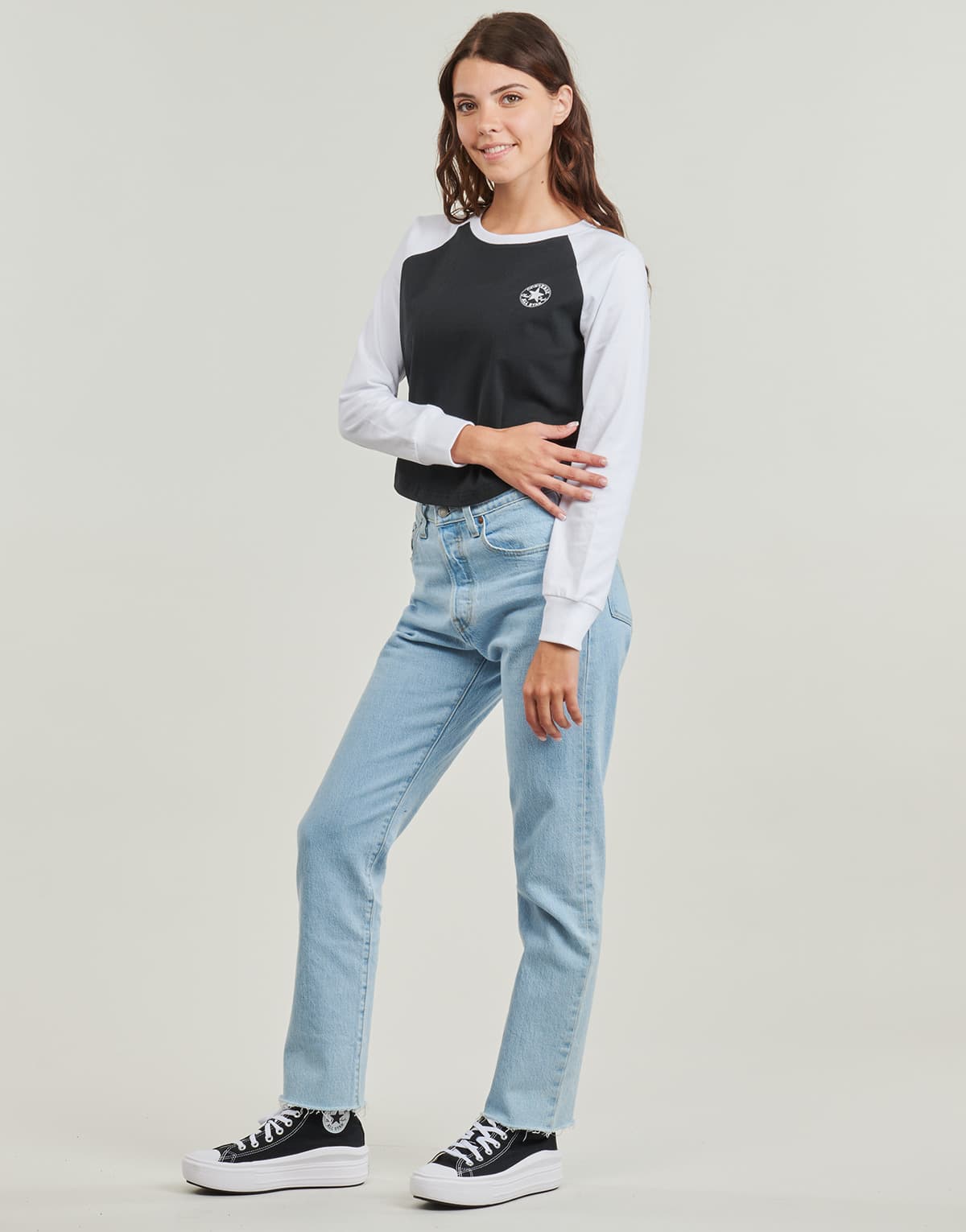 Women's T-Shirts Converse White