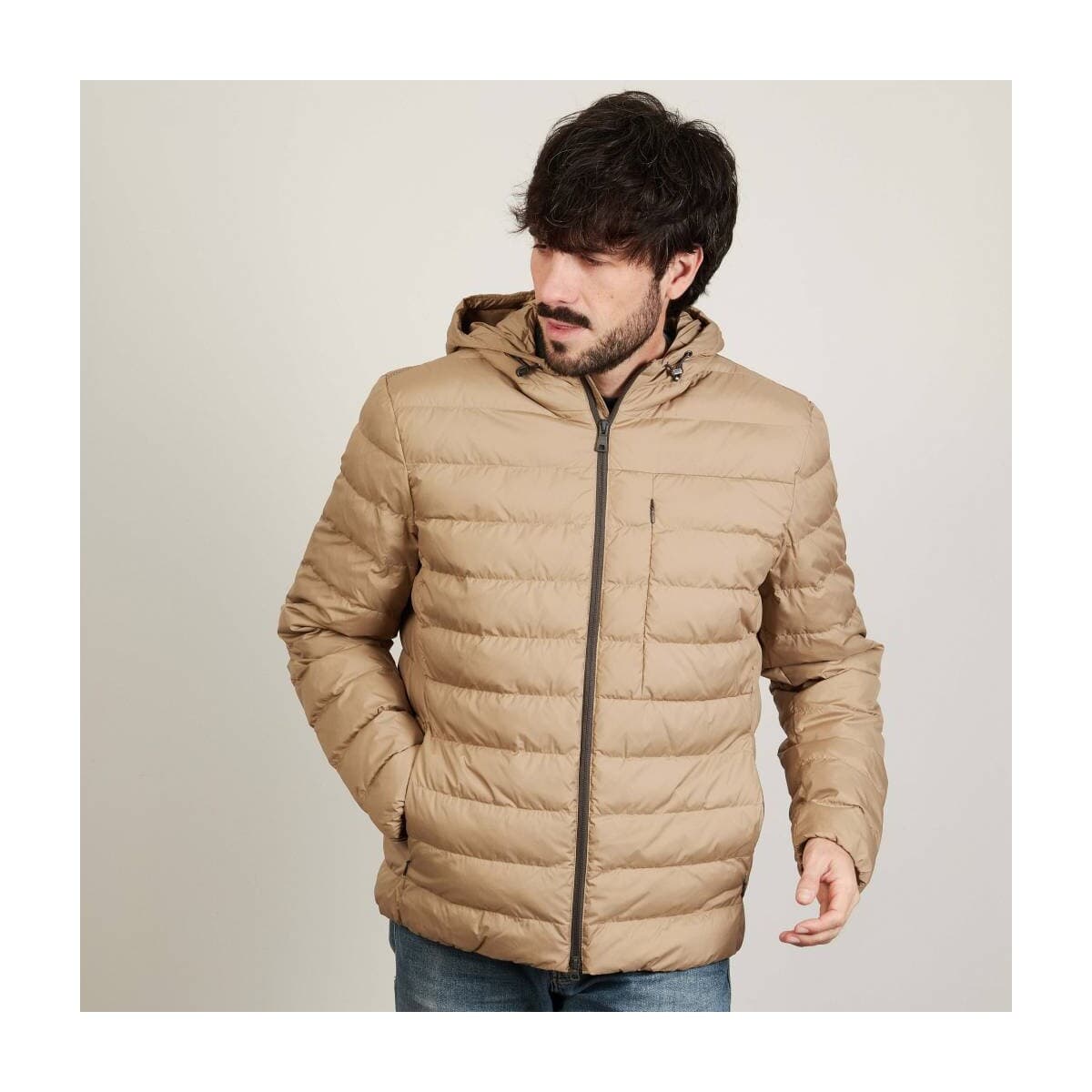 Men's Coats Geox Brown