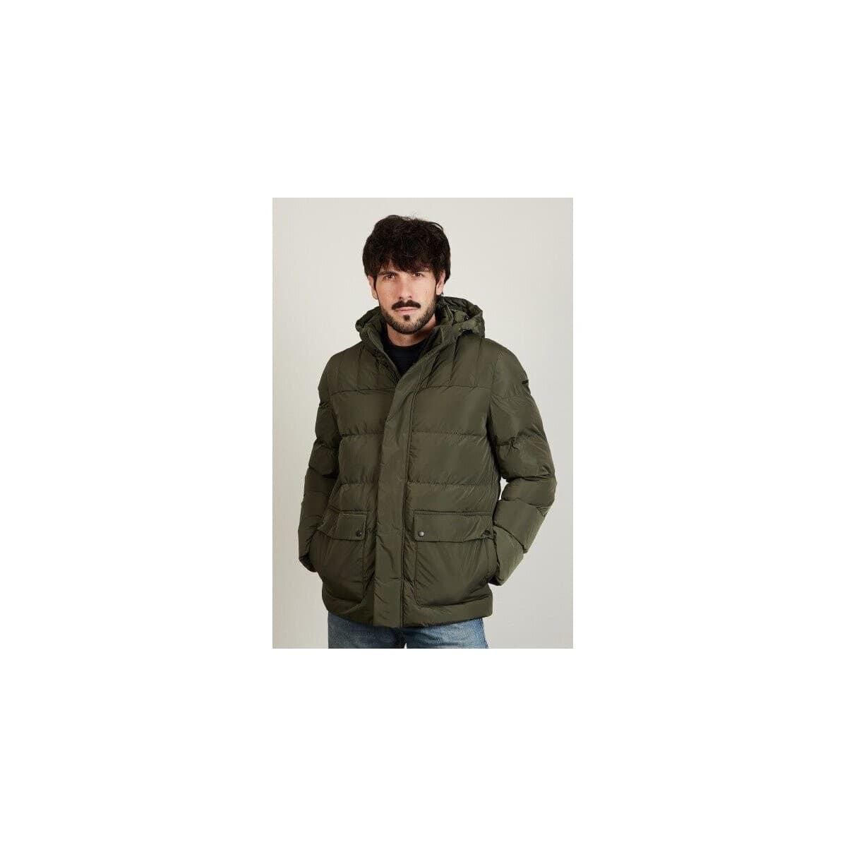 Men's Coats Geox Green