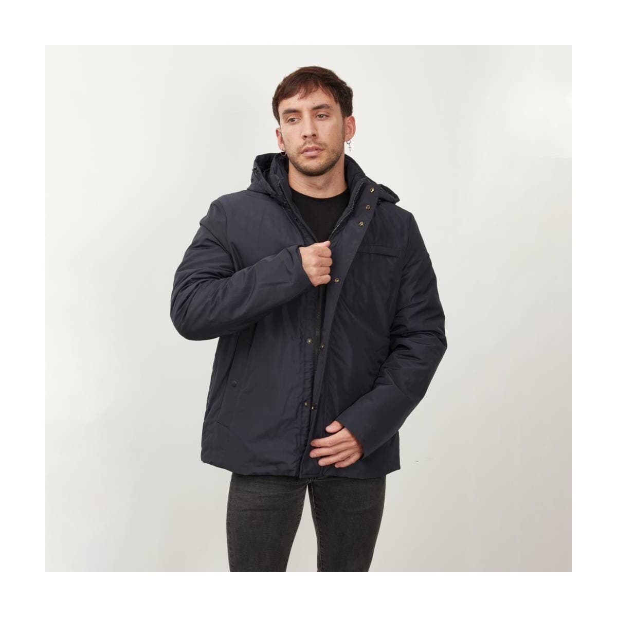Men's Coats Geox Blue