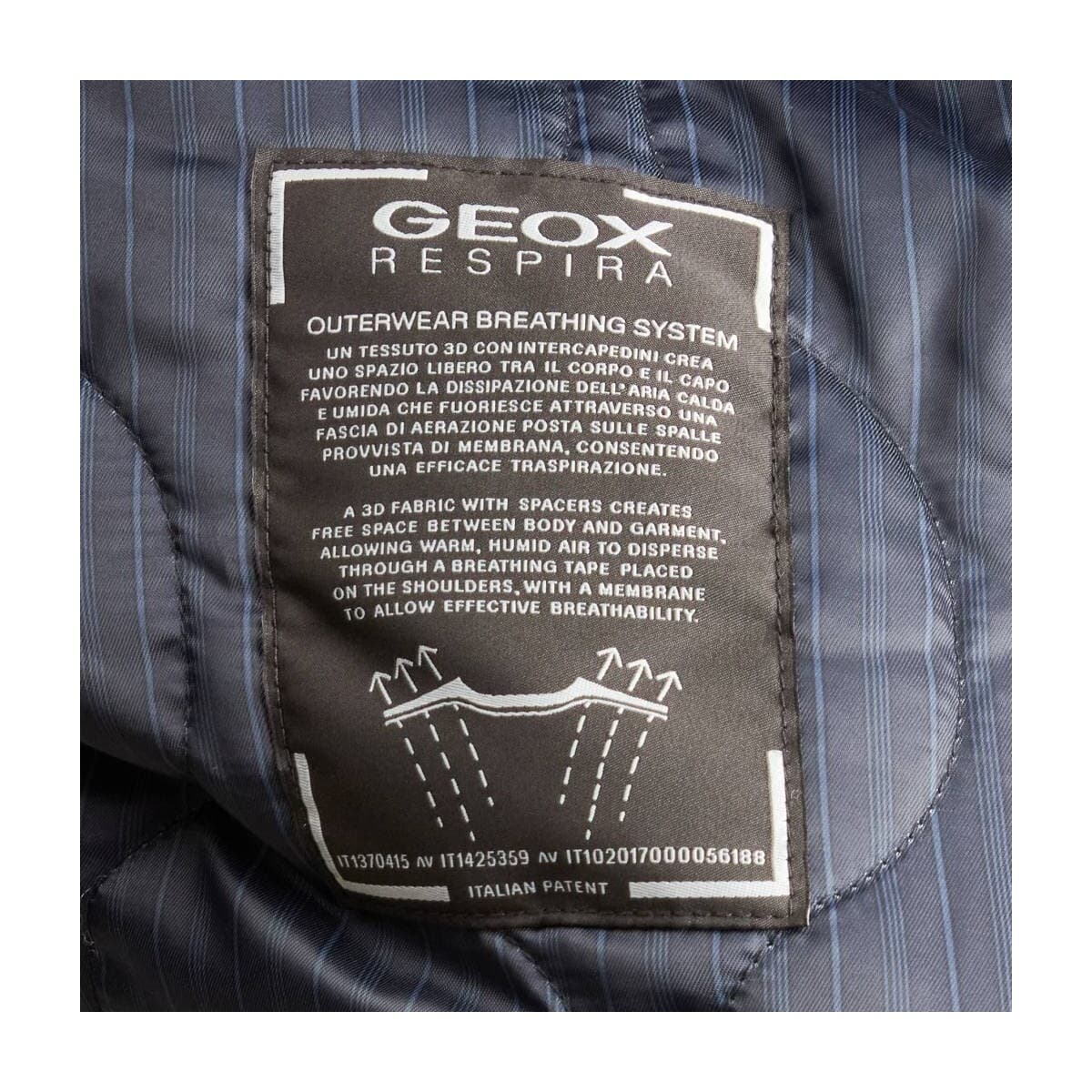 Men's Coats Geox Blue