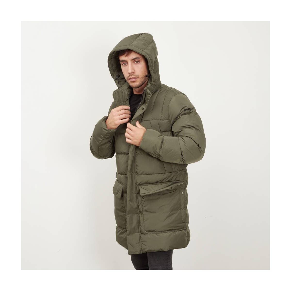 Men's Coats Geox Green