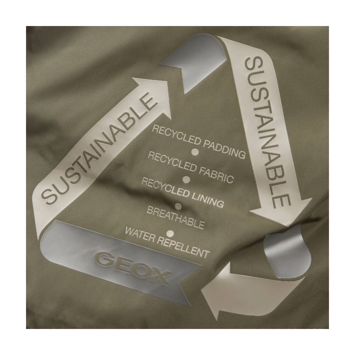 Men's Coats Geox Green