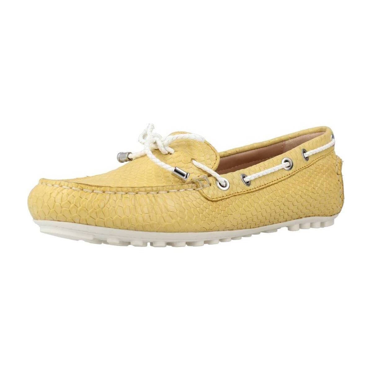 Women's Loafers Geox Yellow