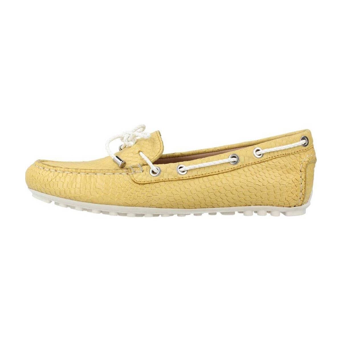Women's Loafers Geox Yellow