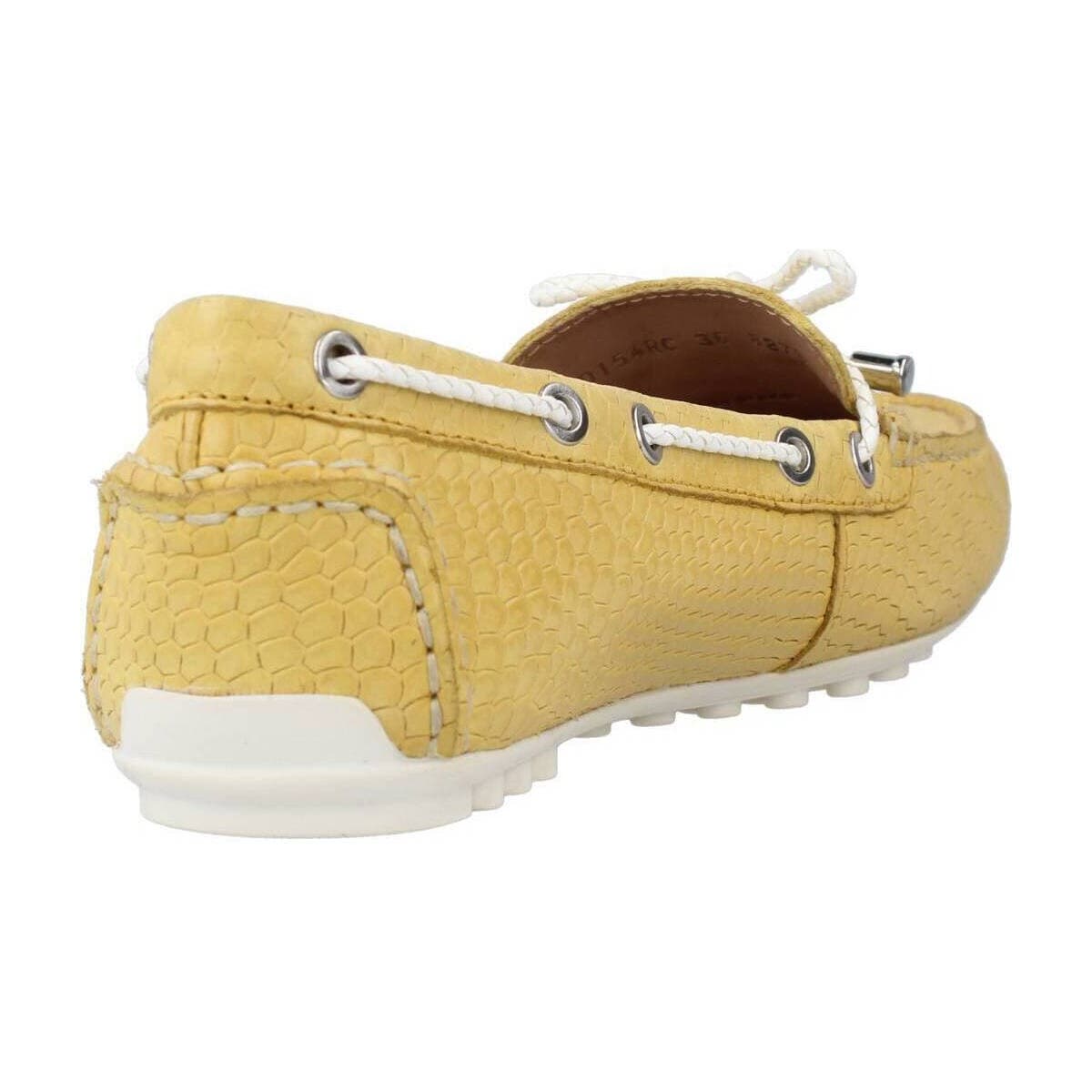 Women's Loafers Geox Yellow