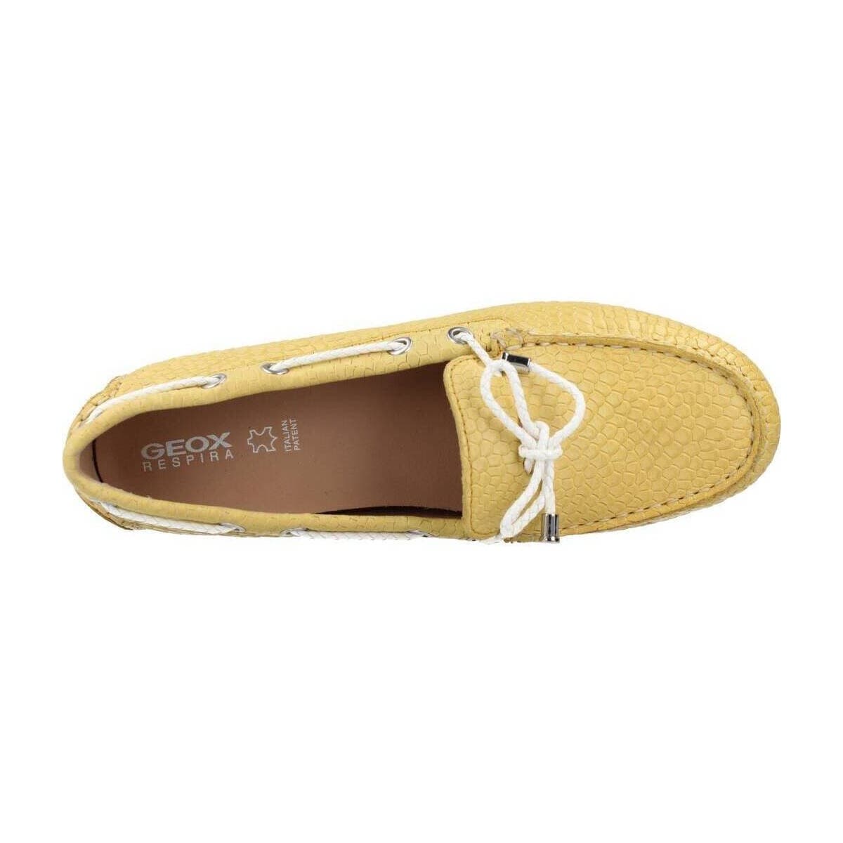 Women's Loafers Geox Yellow