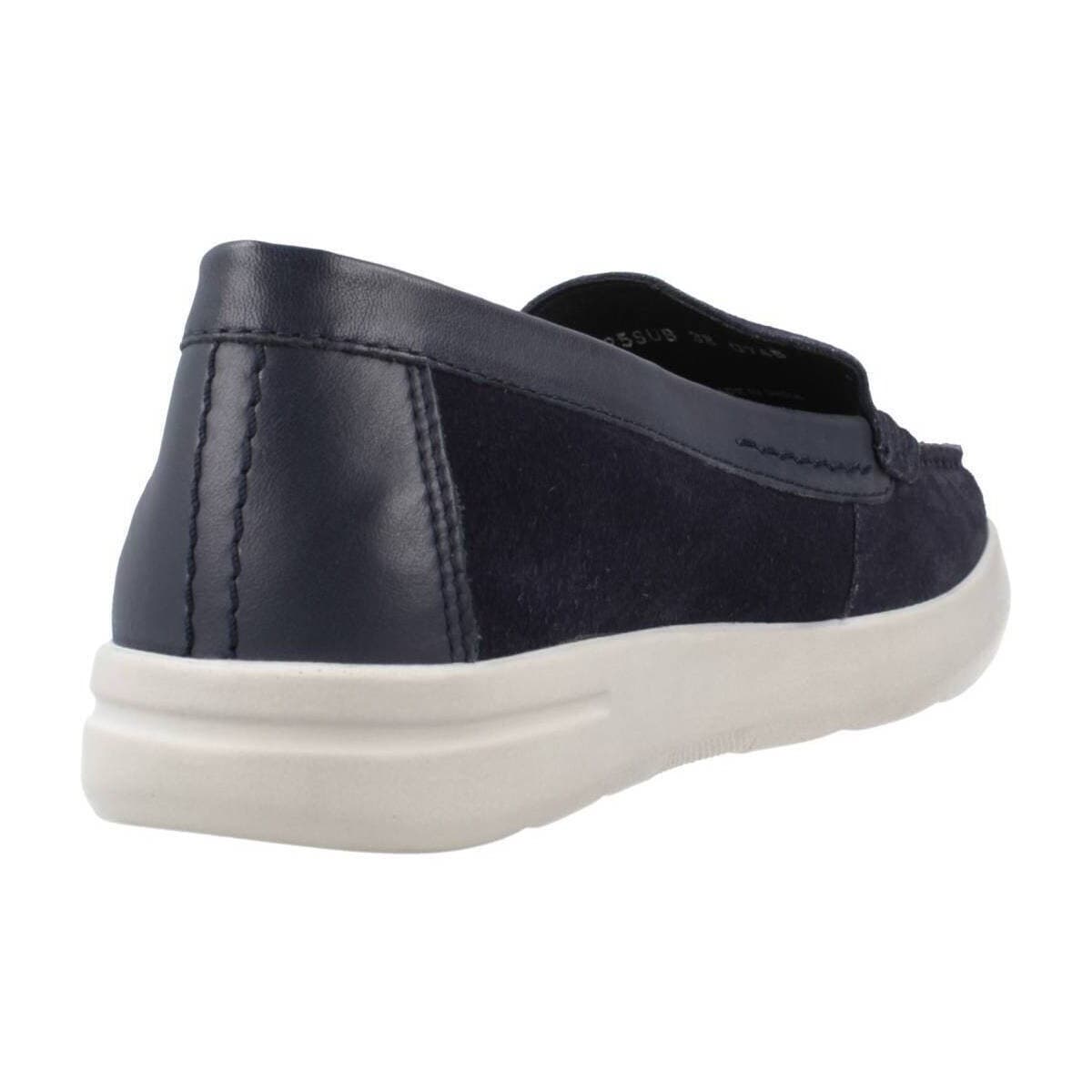 Women's Loafers Geox Blue