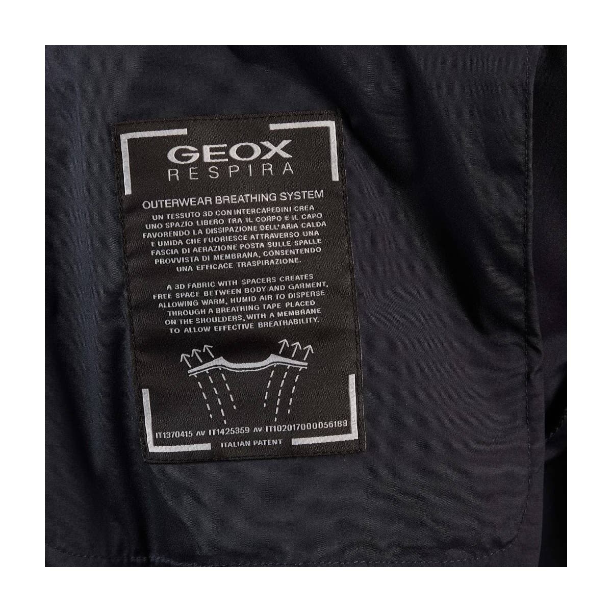 Women's Windbreakers Geox Blue