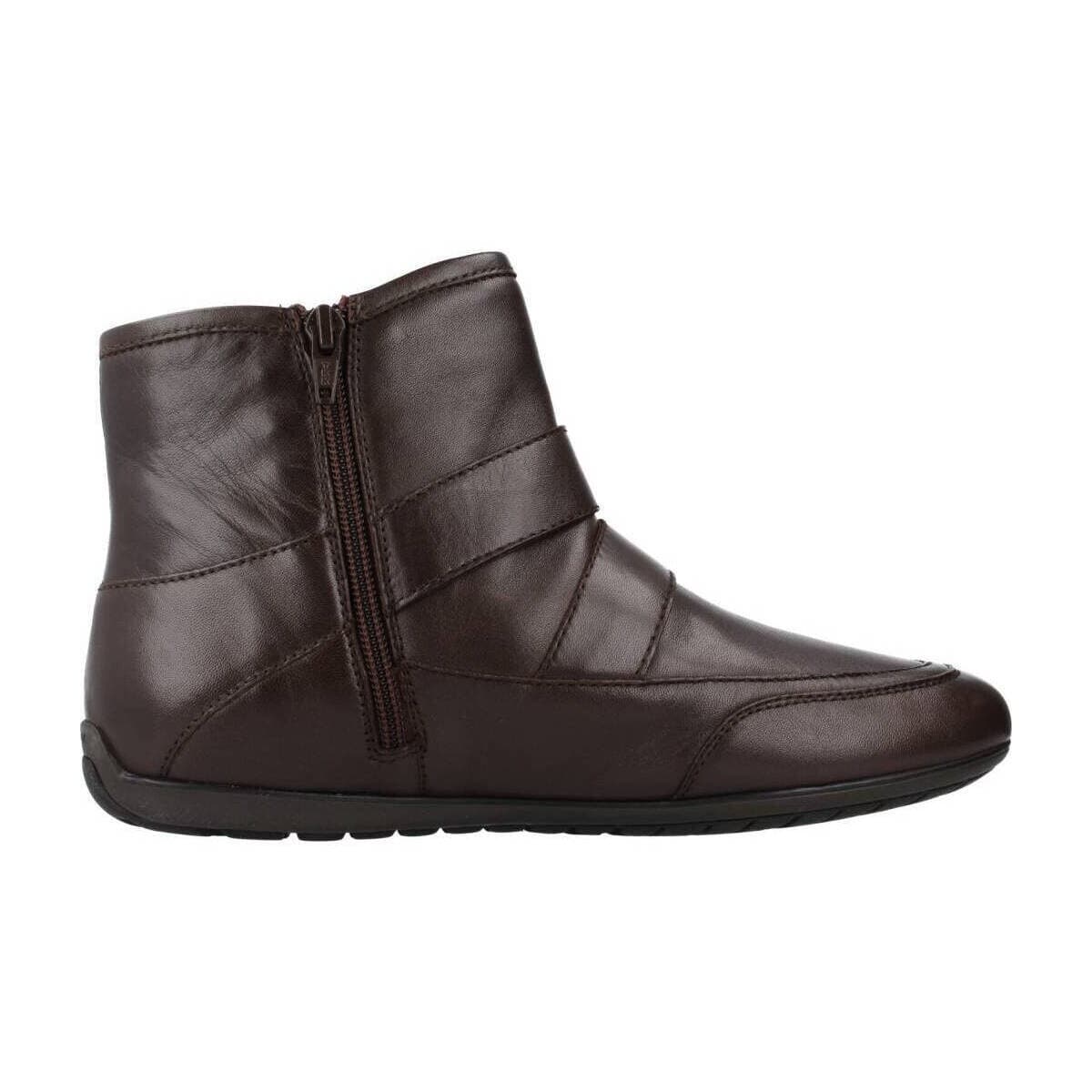 Women's Boots Geox Brown