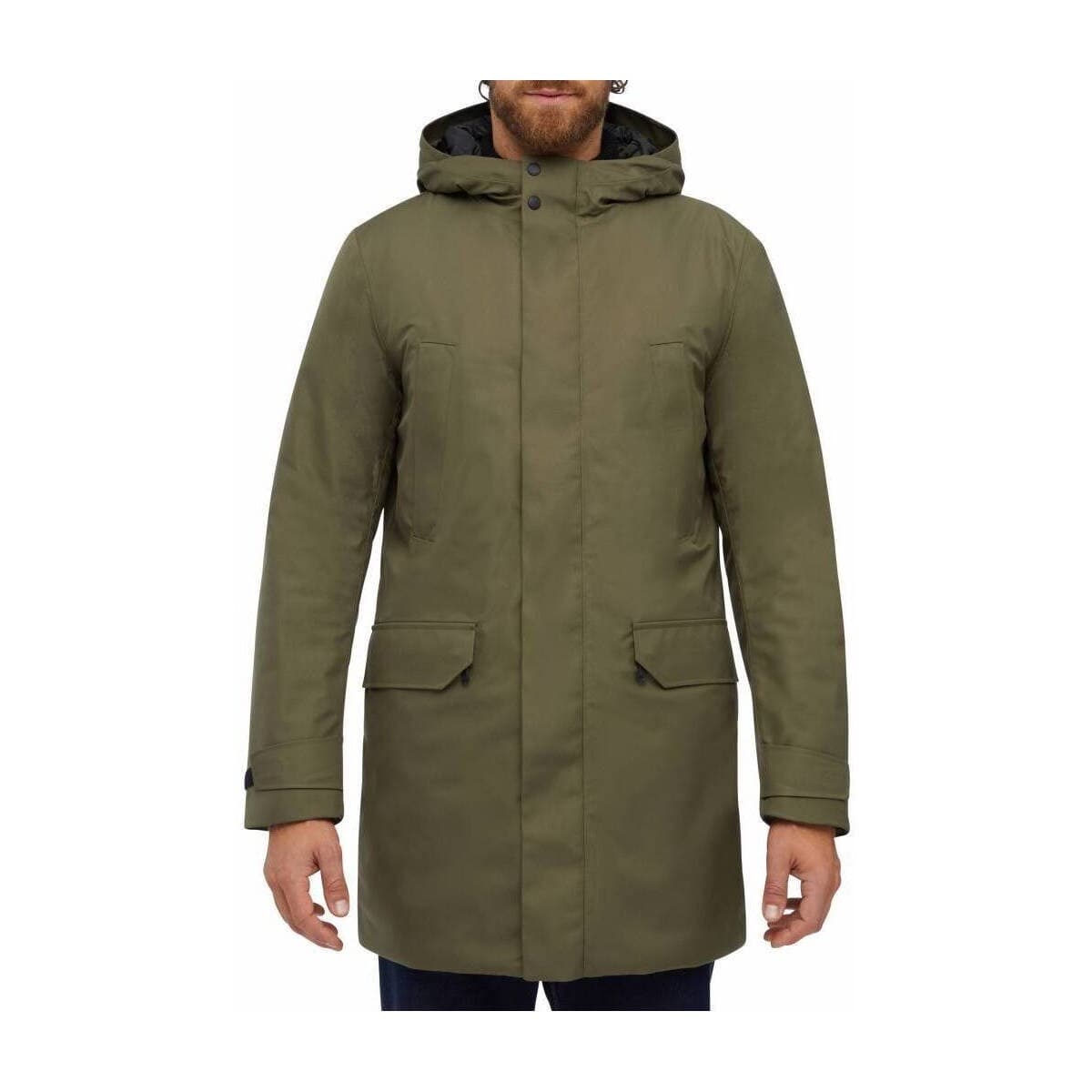 Men's Coats Geox Green