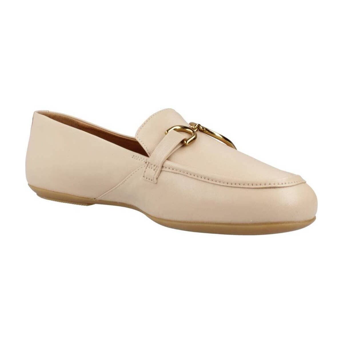 Women's Loafers Geox Beige