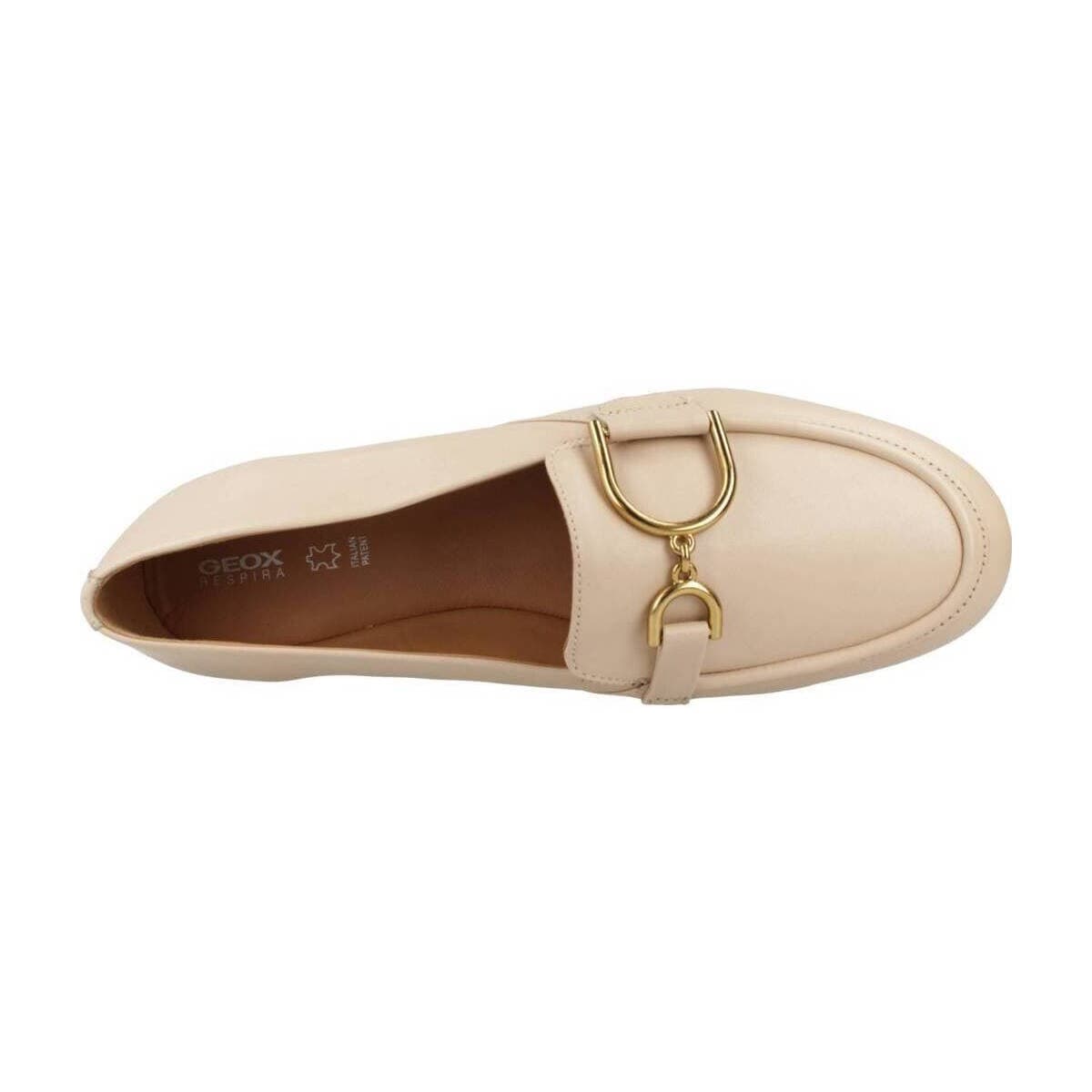 Women's Loafers Geox Beige