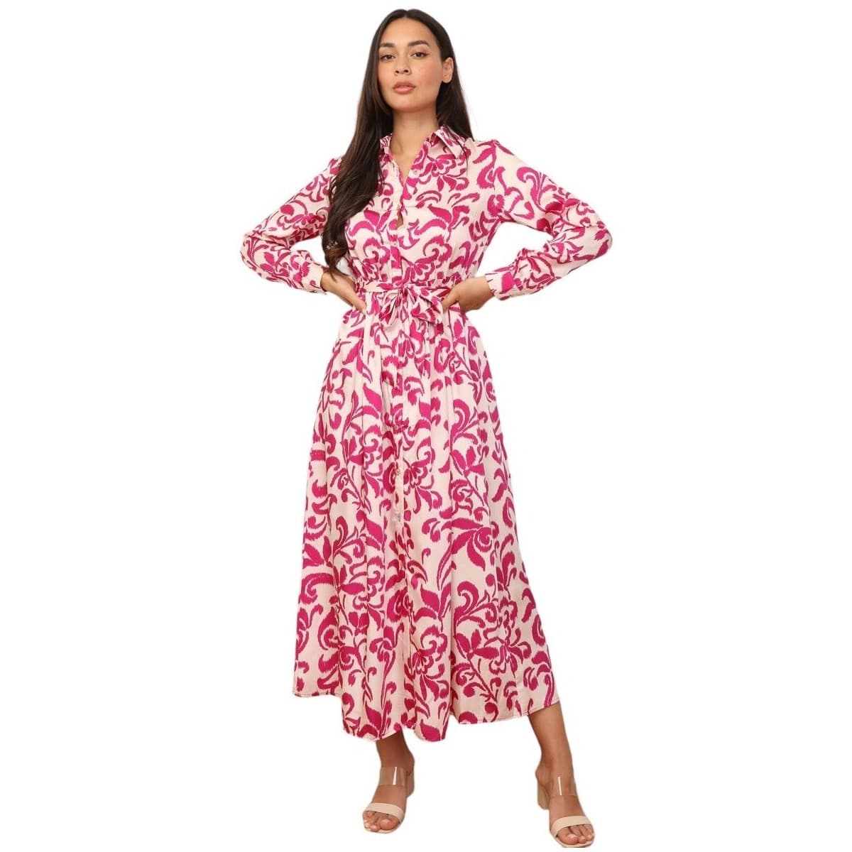 Women's Dresses La Modeuse Pink