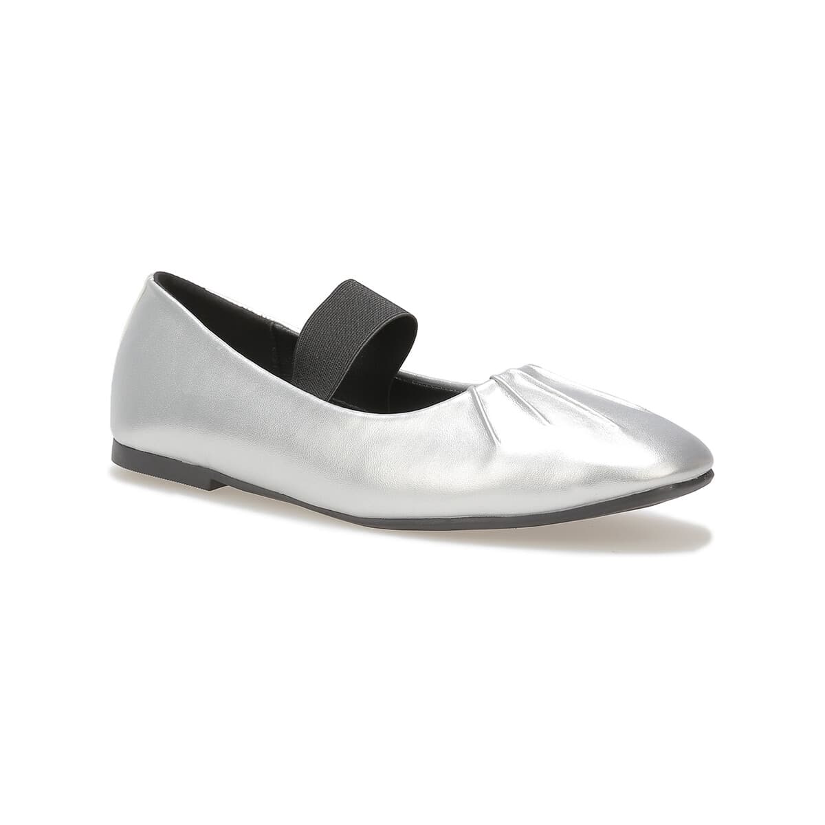 Women's Ballet Flats La Modeuse Silver