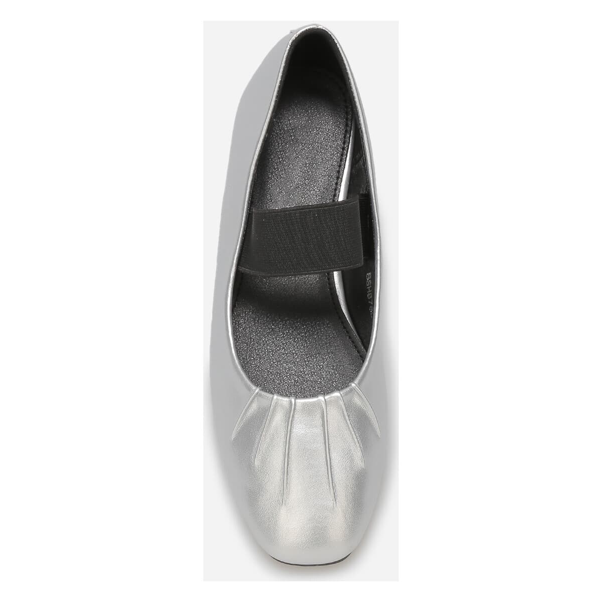 Women's Ballet Flats La Modeuse Silver