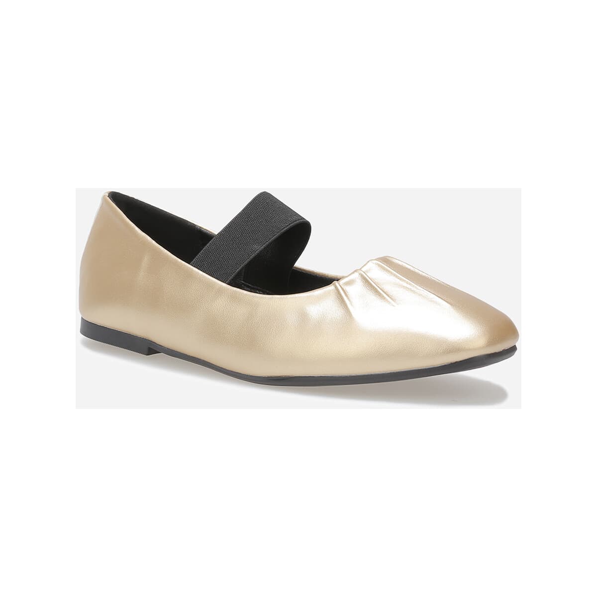 Women's Ballet Flats La Modeuse Gold