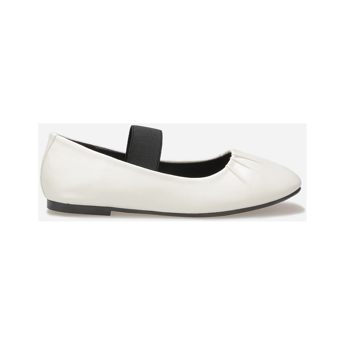 Women's Ballet Flats La Modeuse White