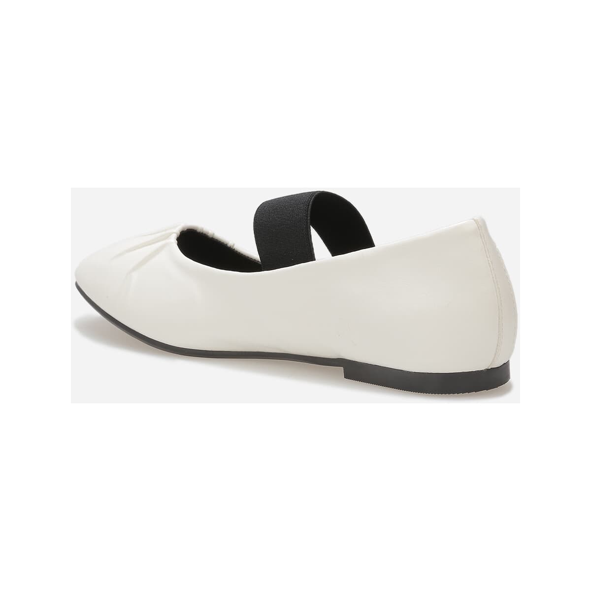 Women's Ballet Flats La Modeuse White