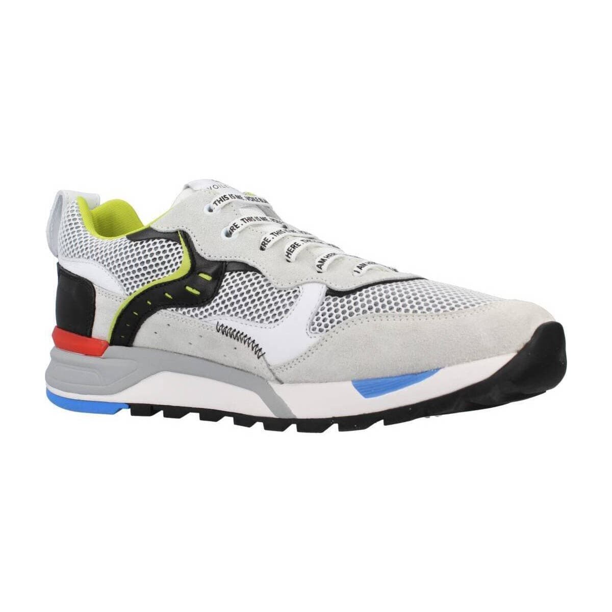 Men's Sneakers Voile Blanche Beige