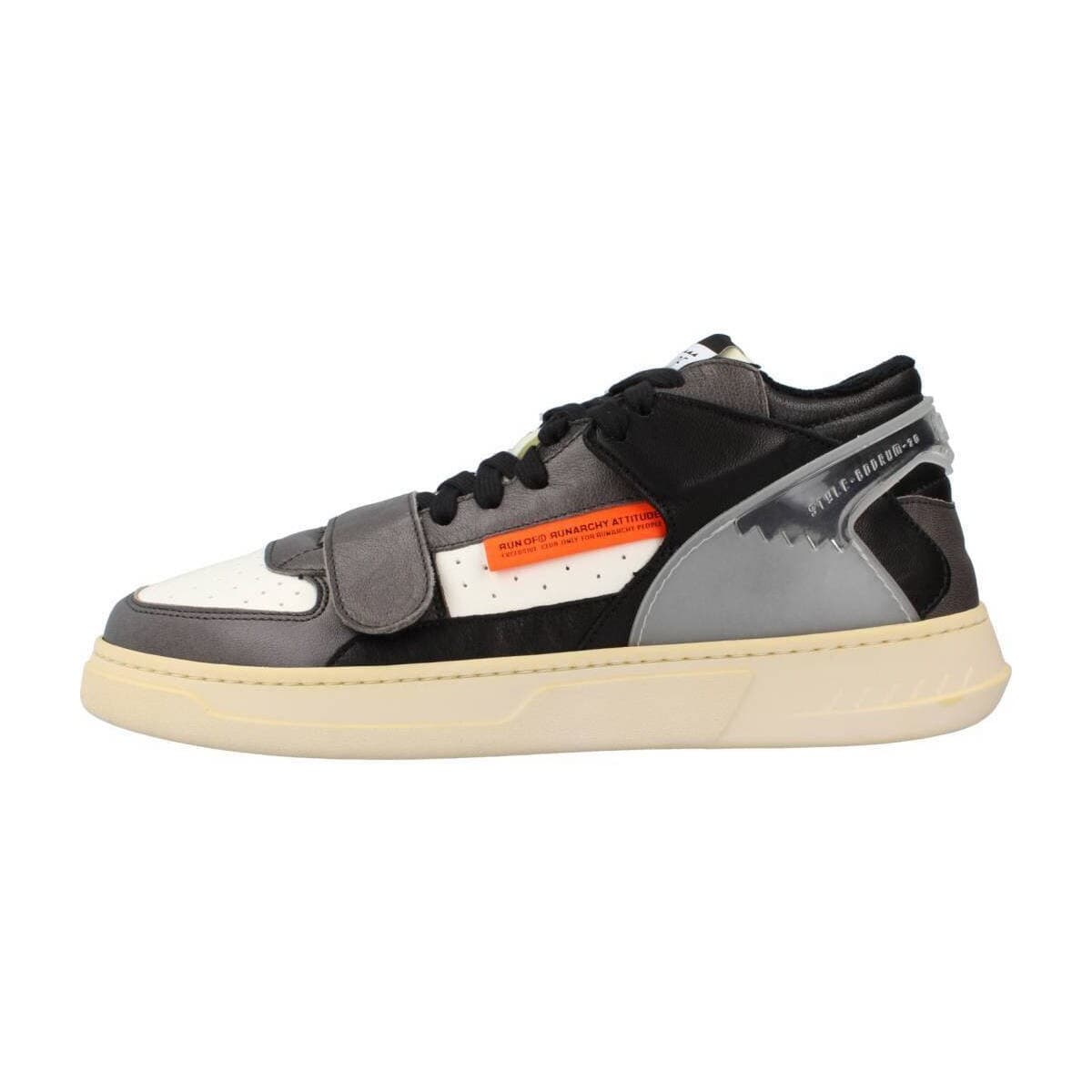 Men's Sneakers Run Of Black