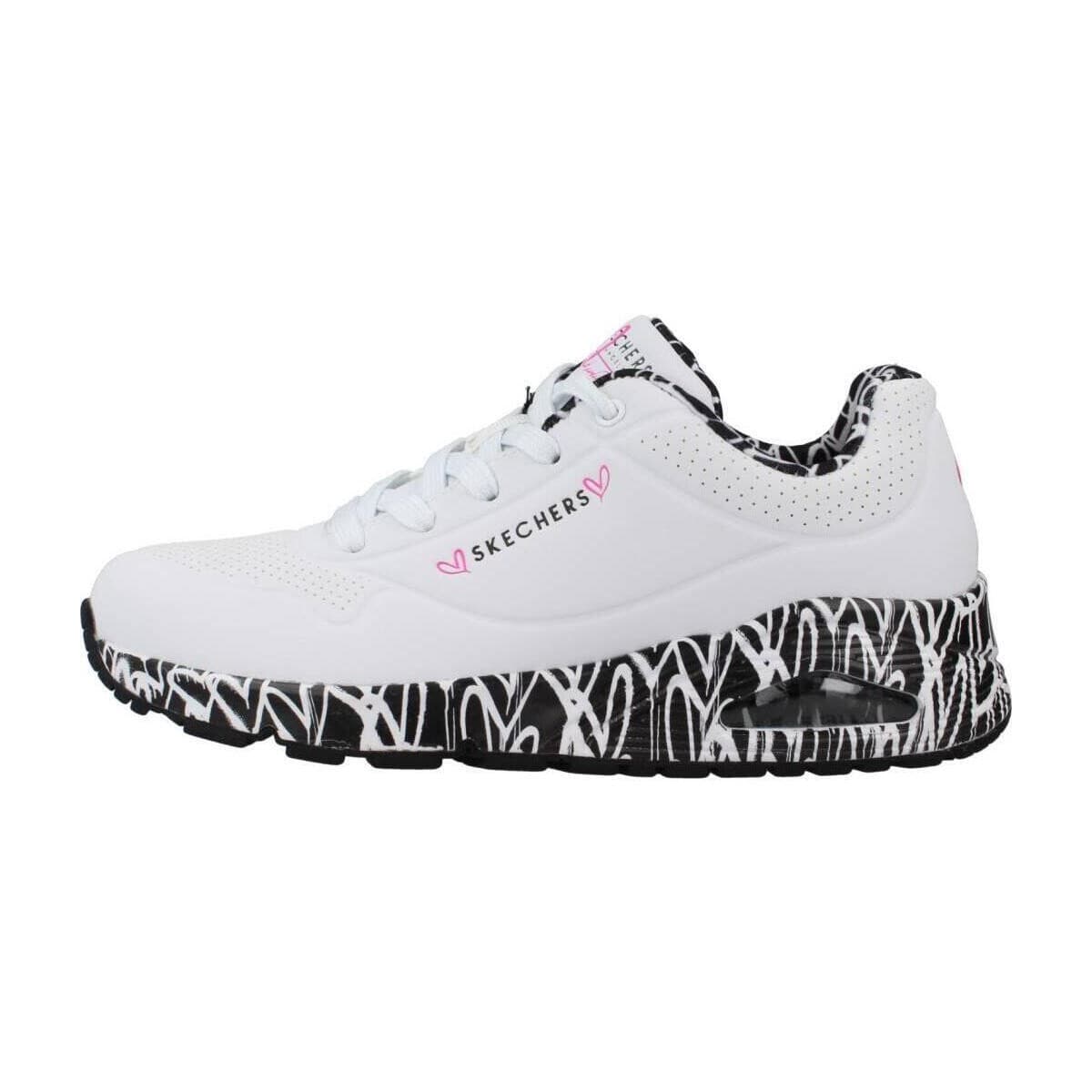 Women's Sports Shoes Skechers White