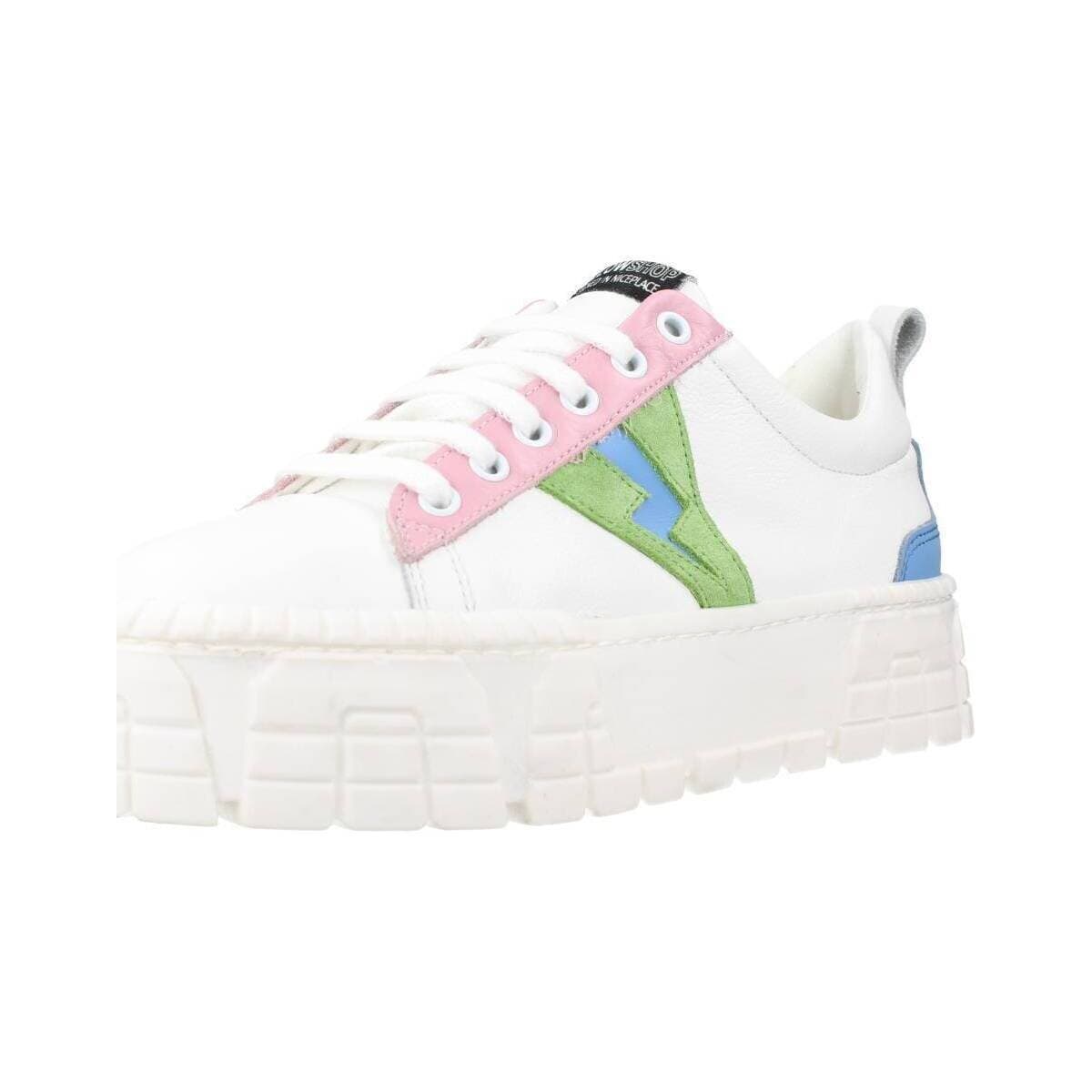 Sneakers Yellow Sport Zapatillas Mujer Modèle Thunder