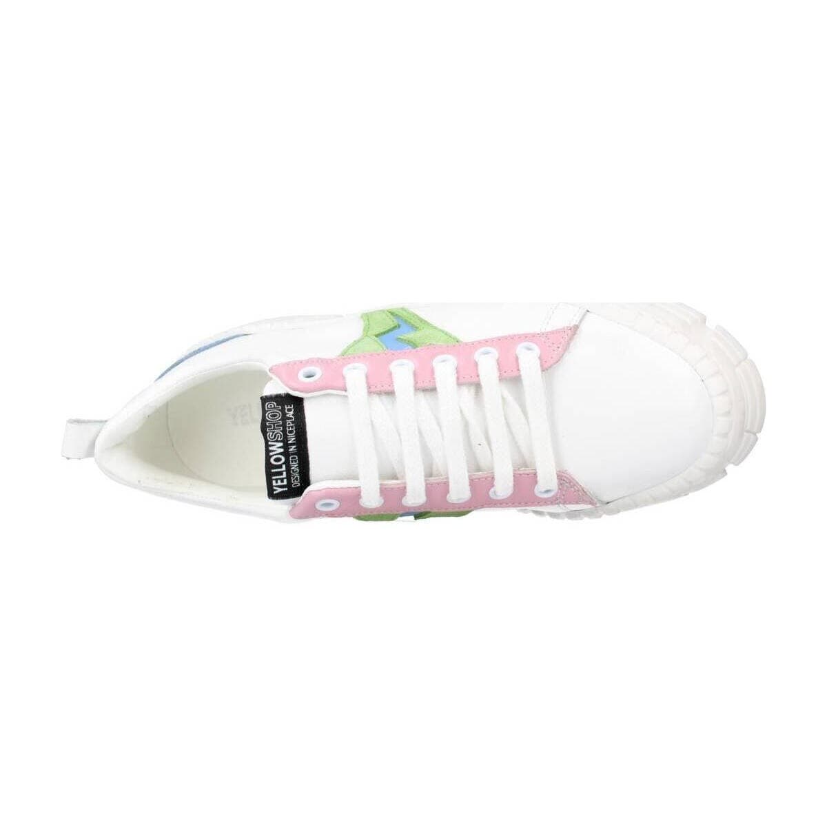 Women's Sneakers Yellow White