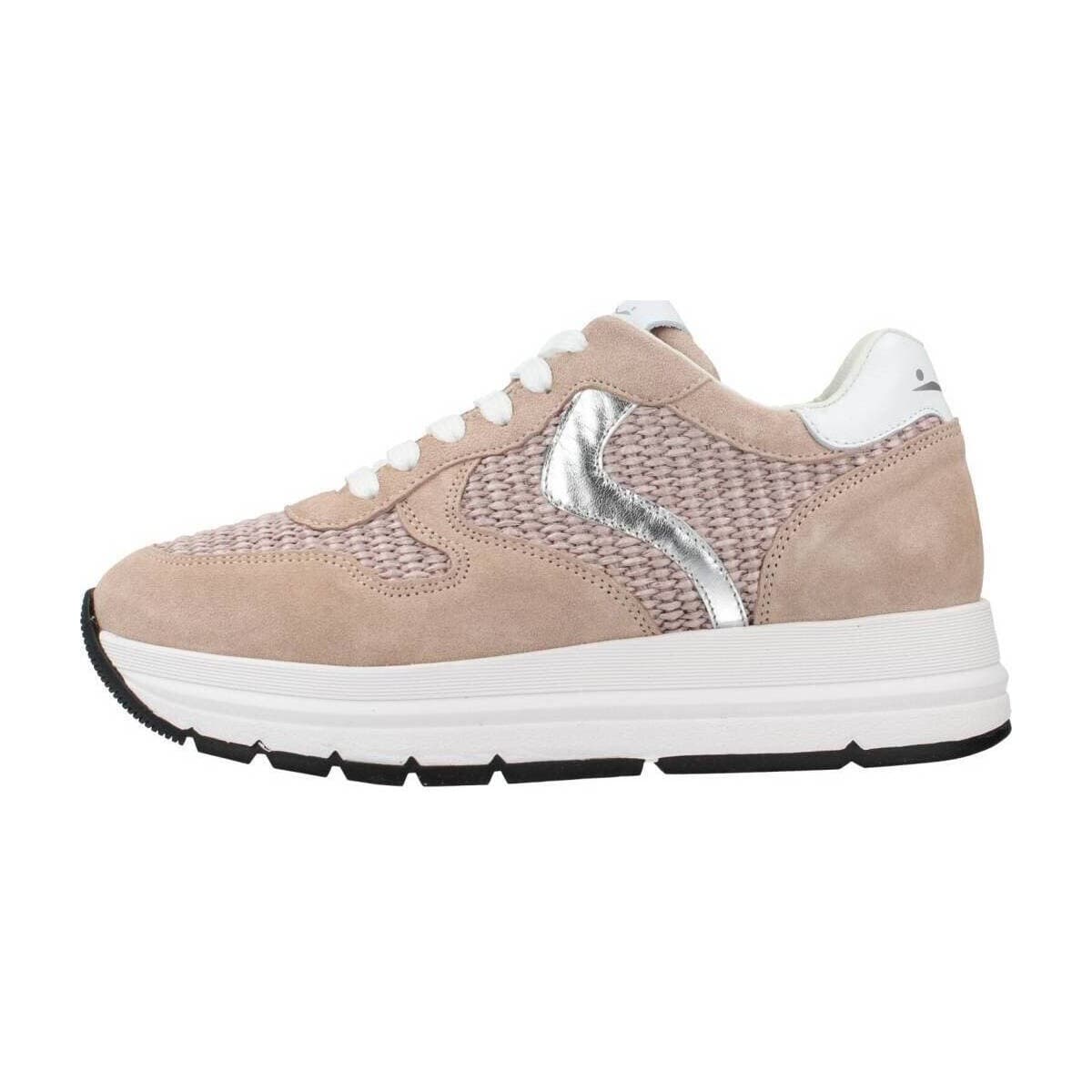 Women's Sneakers Voile Blanche Brown