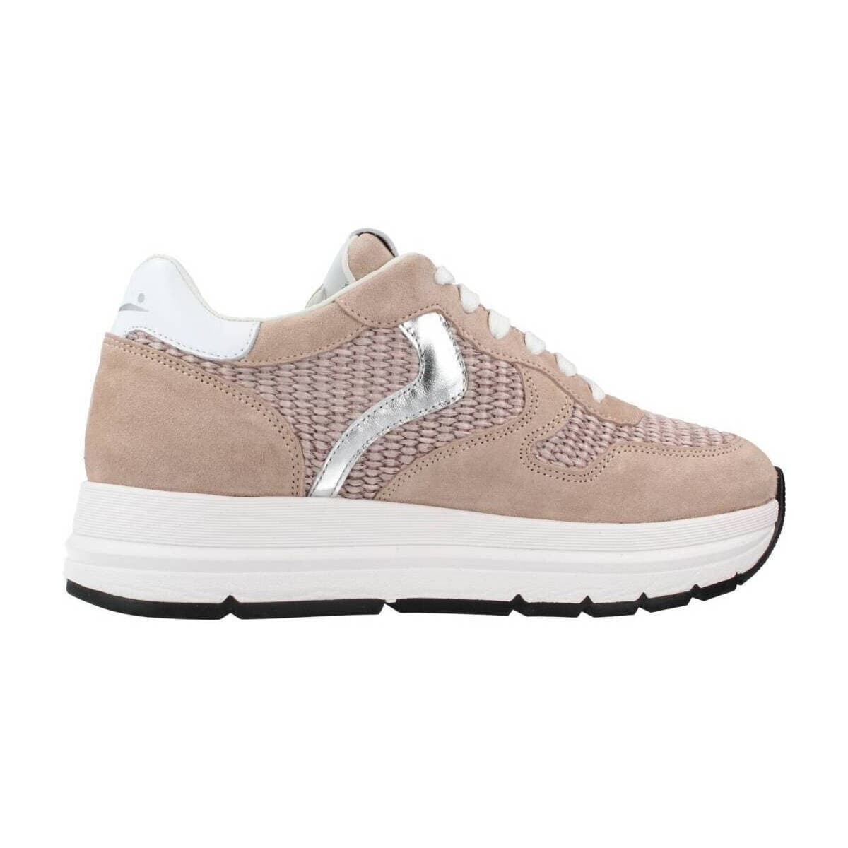 Women's Sneakers Voile Blanche Brown