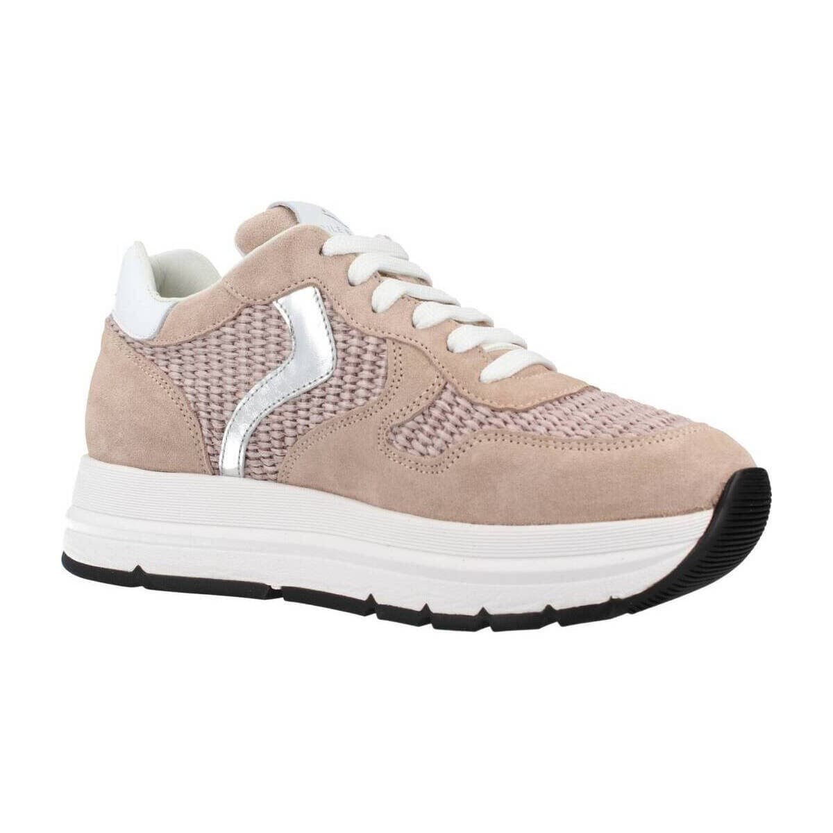 Women's Sneakers Voile Blanche Brown