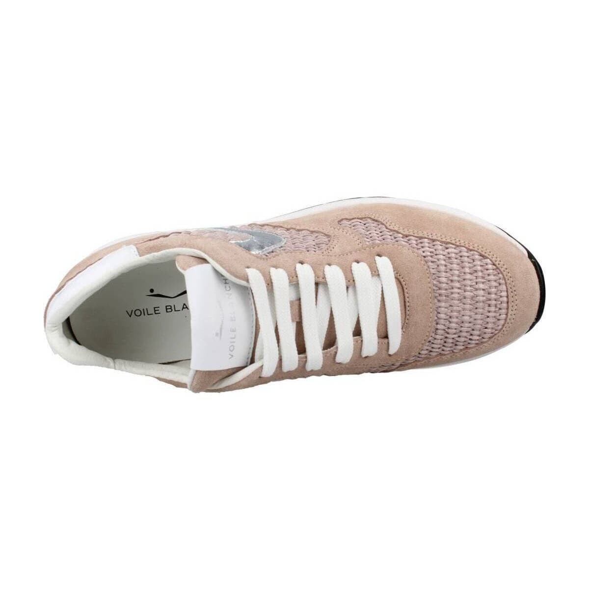 Women's Sneakers Voile Blanche Brown