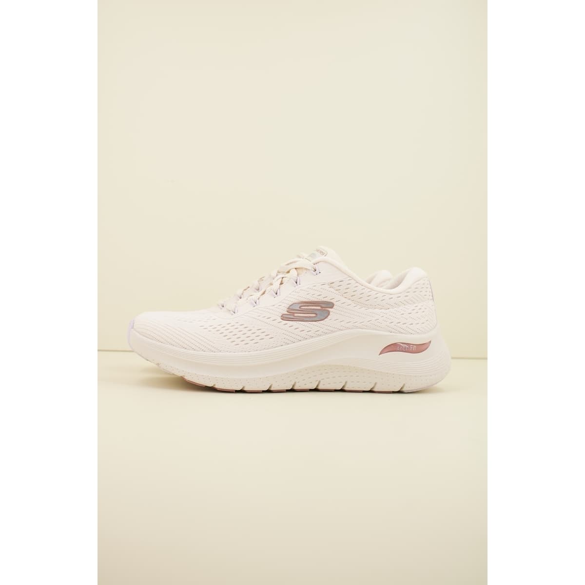 Women's Sports Shoes Skechers Beige