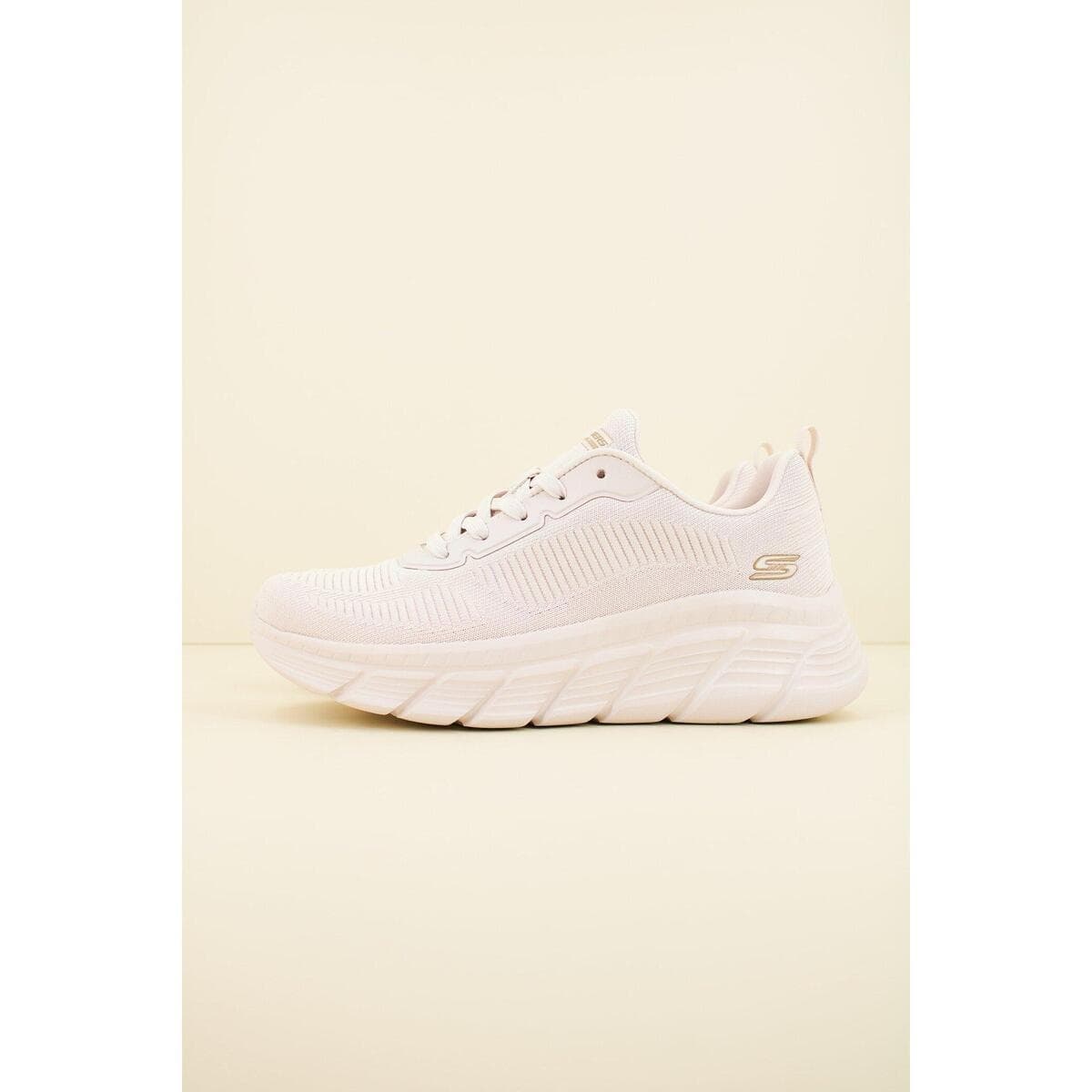 Women's Sports Shoes Skechers Beige