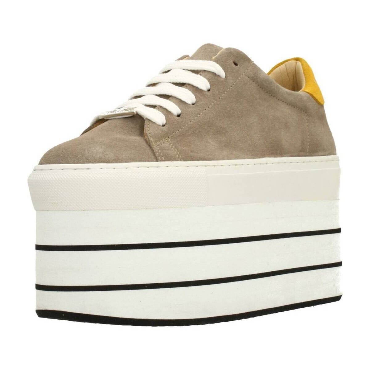 Sneakers Yellow Sport Zapatillas Mujer Modèle Peppermint