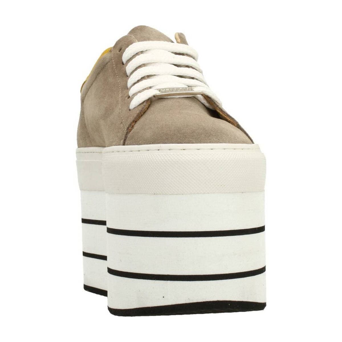 Women's Sneakers Yellow Brown