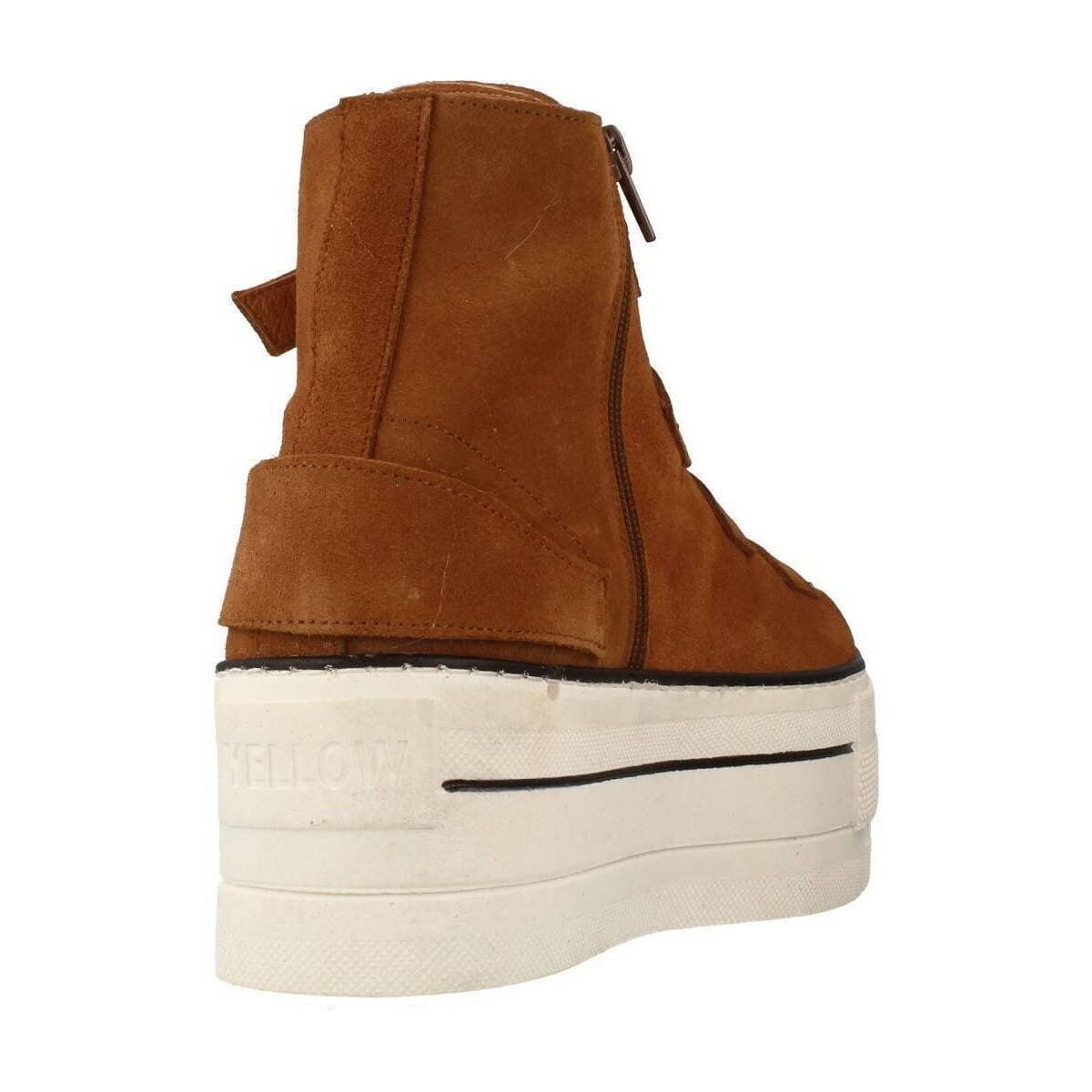 Women's Sneakers Yellow Brown