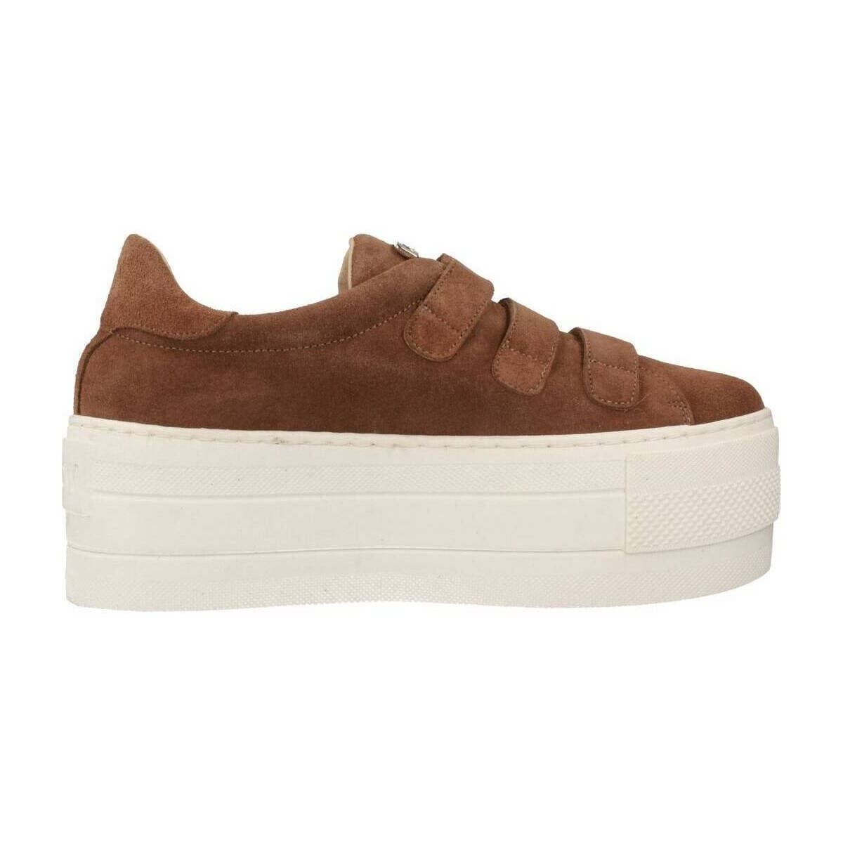 Women's Sneakers Yellow Brown