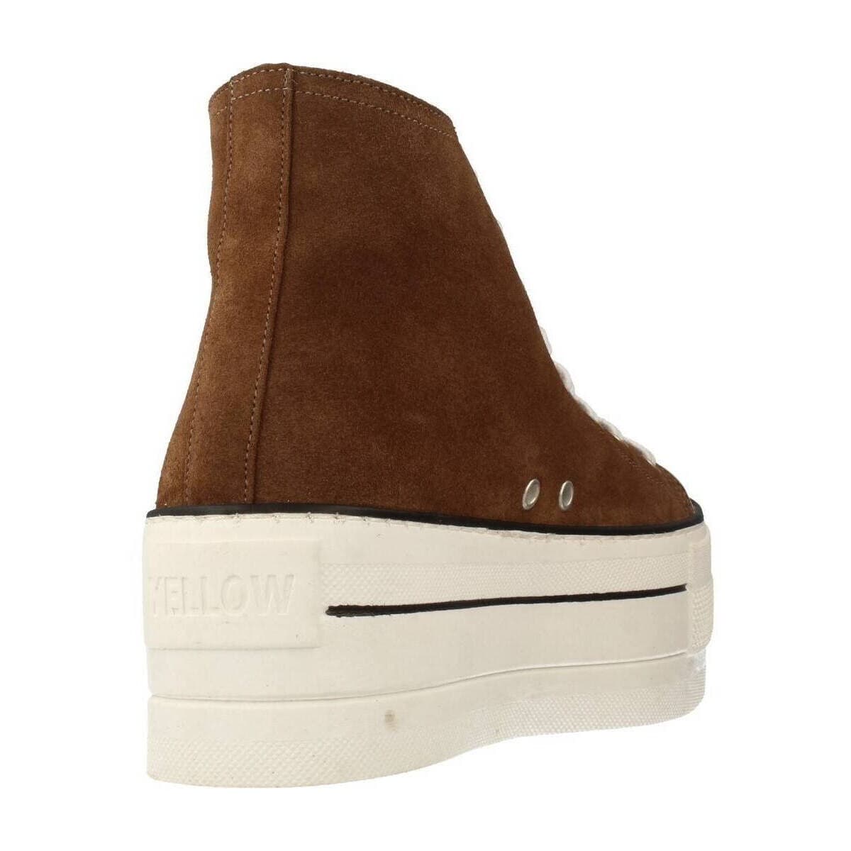 Women's Sneakers Yellow Brown
