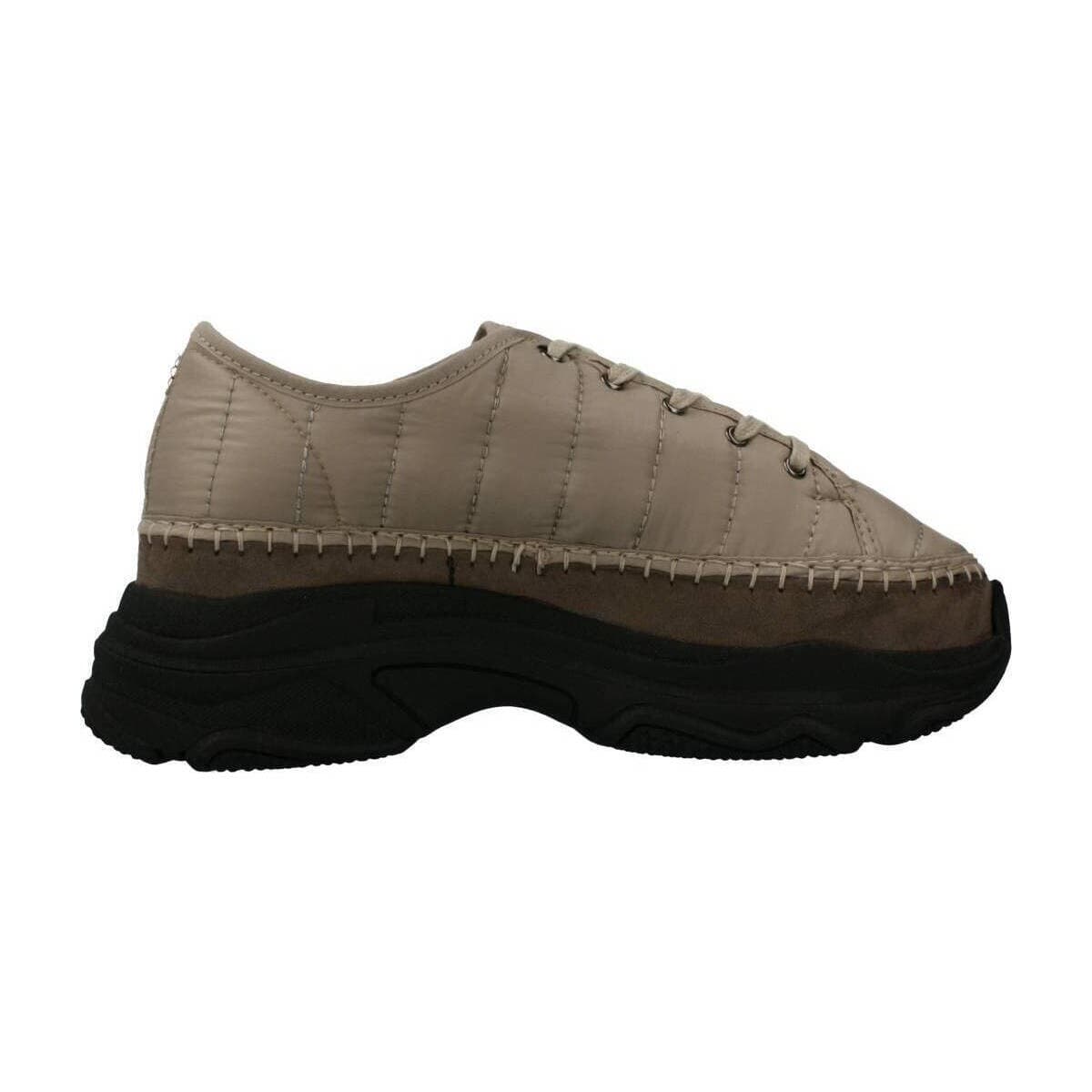 Women's Sneakers Yellow Brown