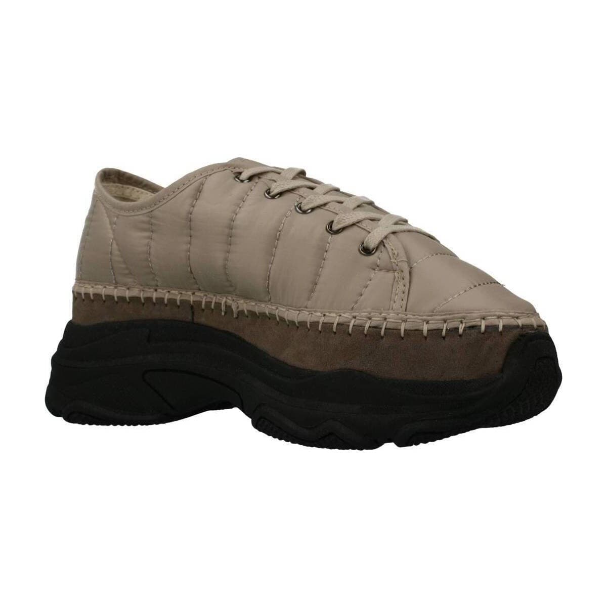Women's Sneakers Yellow Brown