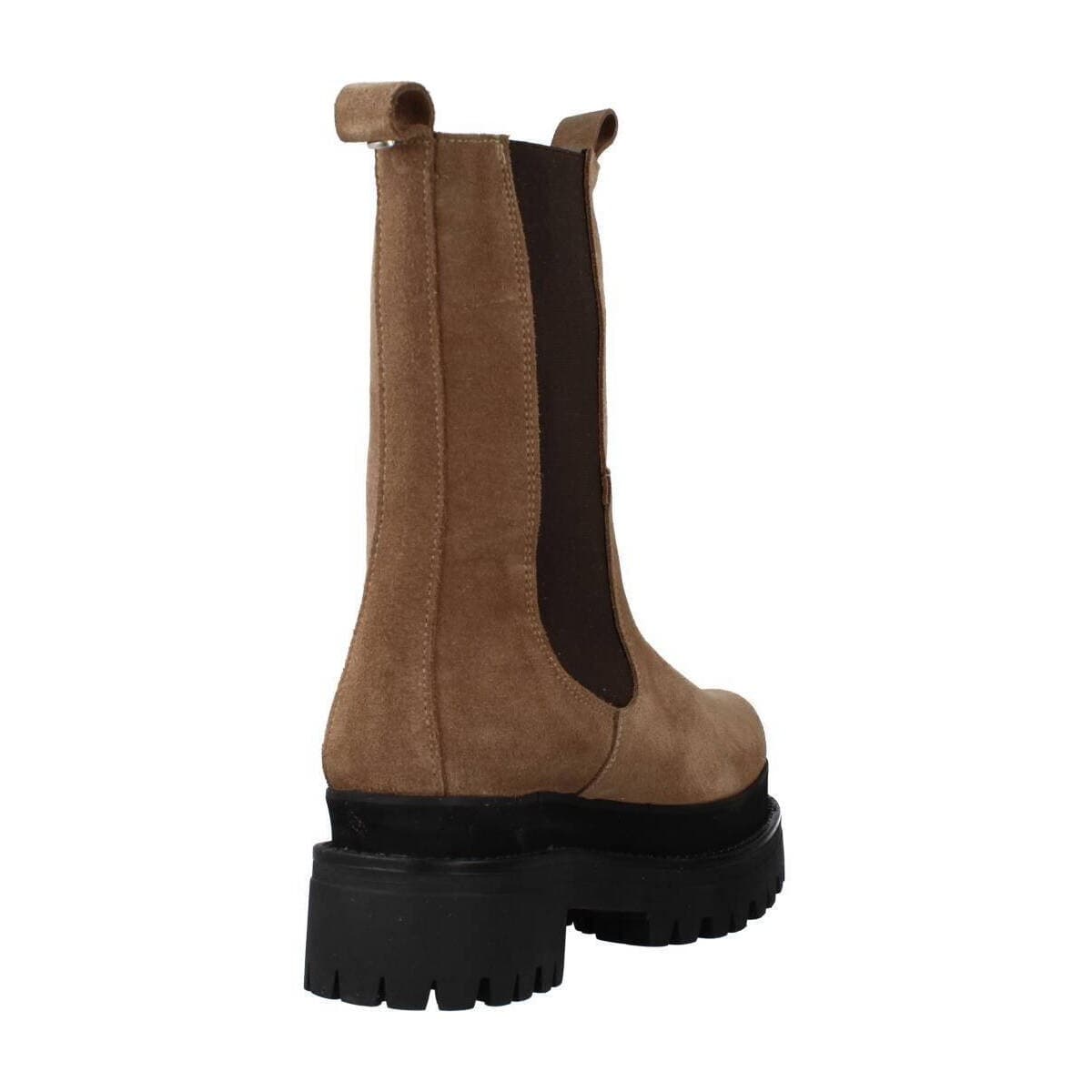 Women's Boots Yellow Brown