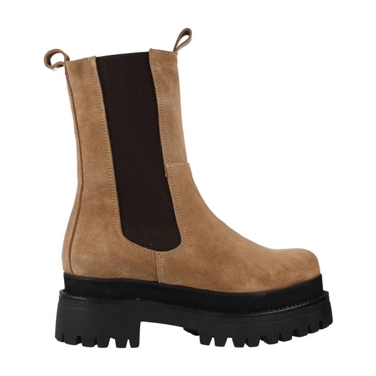 Women's Boots Yellow Brown