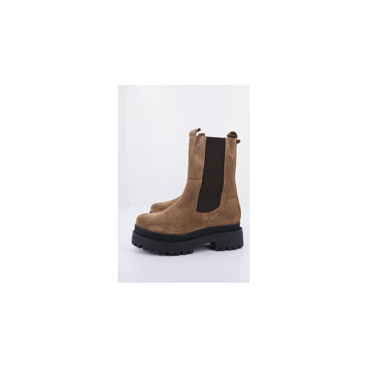 Women's Boots Yellow Brown
