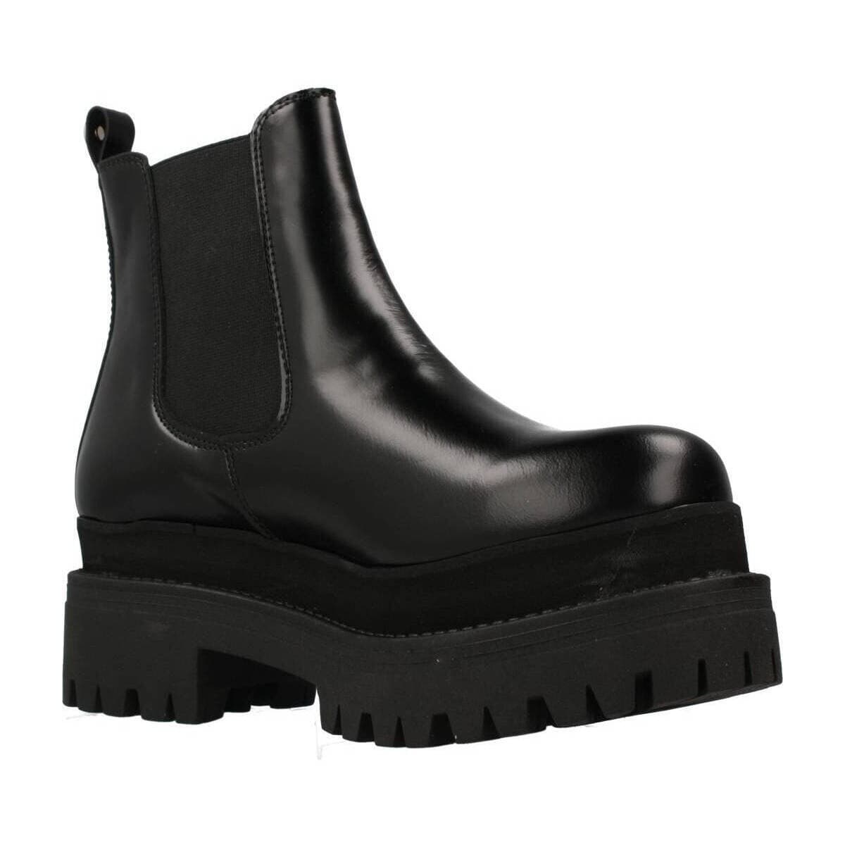 Women's Boots Yellow Black