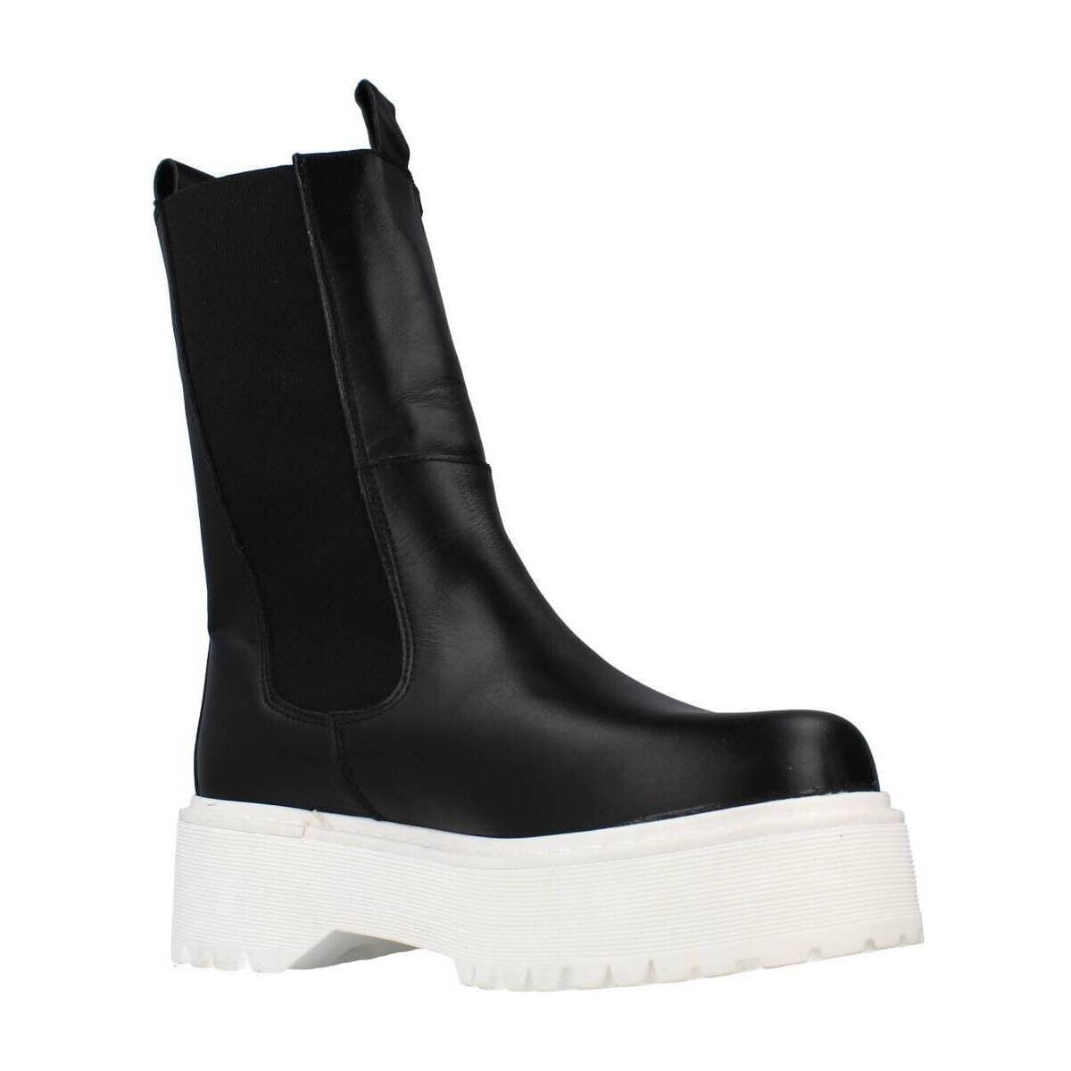 Women's Boots Yellow Black