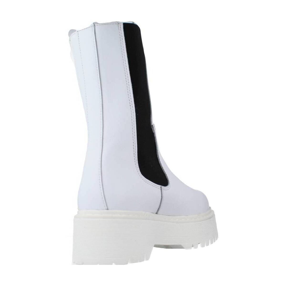 Women's Boots Yellow White