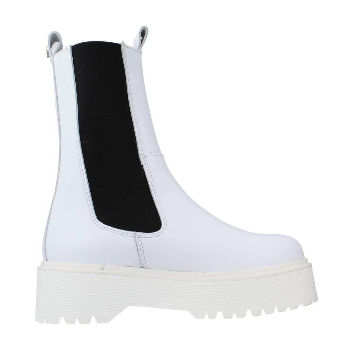 Women's Boots Yellow White